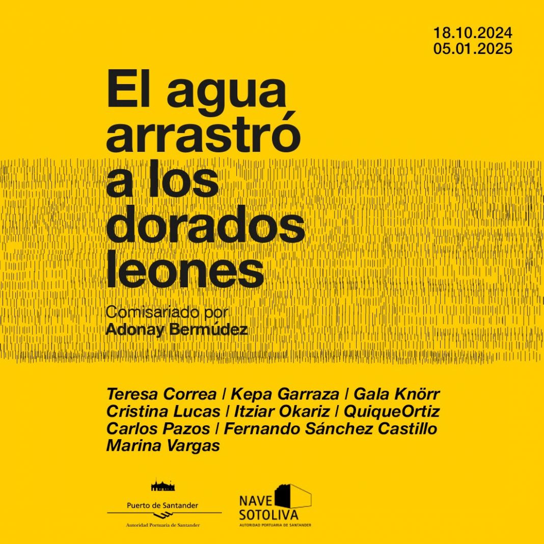 ‘El agua arrastró a los dorados leones’https://www.exibart.es/repository/media/2024/10/El-agua-arrastro-a-los-dorados-leones-1068x1068.jpg