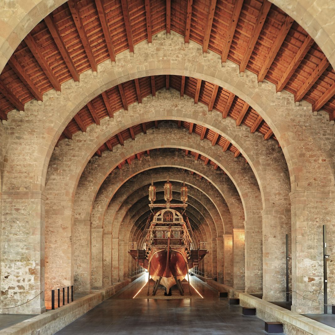 Las Drassanes Reials (Museu Marítim de Barcelona)